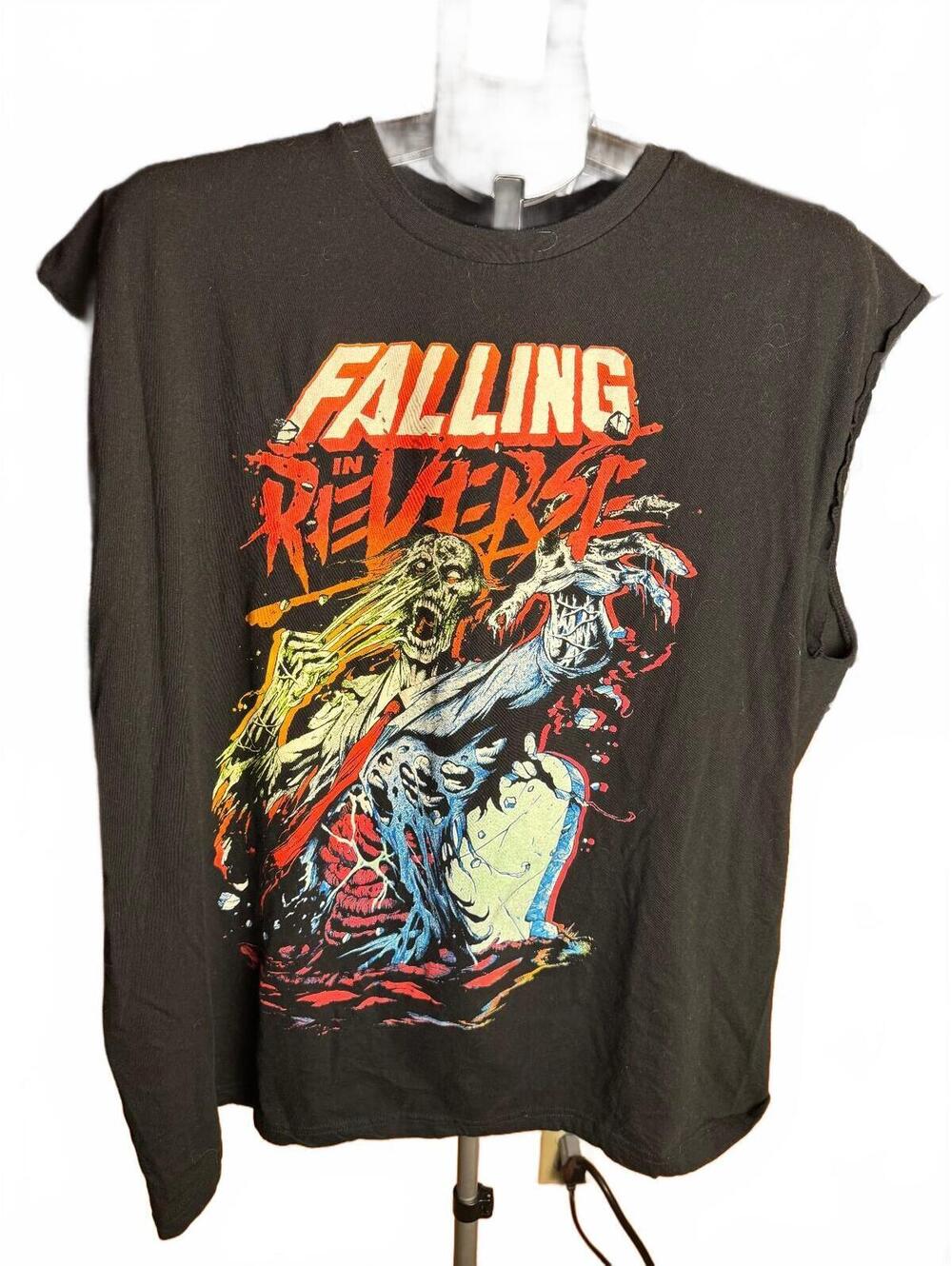 Falling In Reverse Sleeveless Band Tour shirt Shirt Summer 2022 Tour sz 2XL XXL
